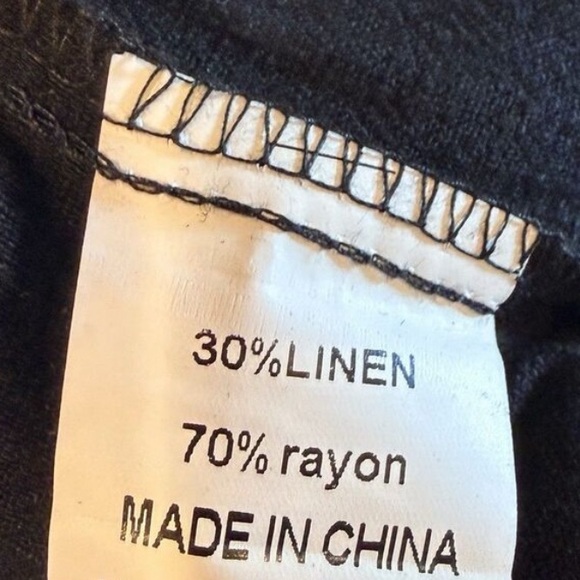 One Shoulder sleeveless High Waist Wide Leg Jumpsuit Romper pockets linen blend - Picture 10 of 10